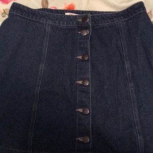 Denim skirt